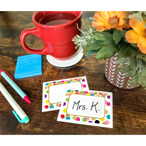 Confetti Name Tags/Labels 2