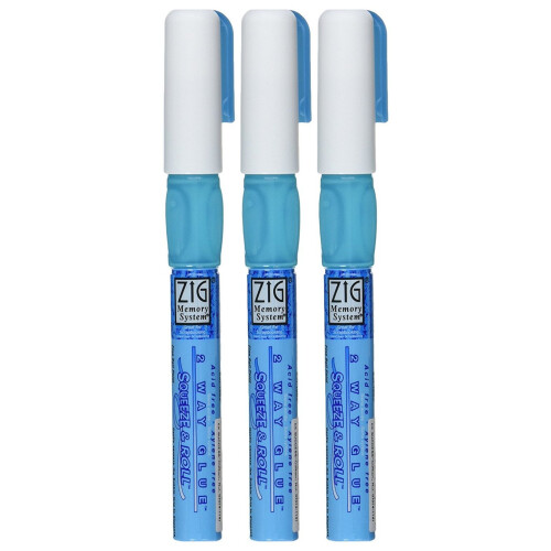 3-Pack - EK Tools 55-00010 Zig Memory System 2-Way Squeeze and Roll Gl