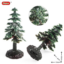 Landscape Model Christmas With Realistic Tree For Home And Collectors Decoration