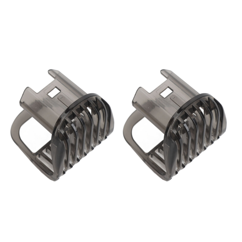 2pcs QT4003 Beard Trimmer Replacement Combs ABS Parts