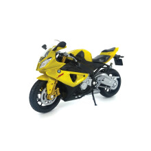 WELLY DIDE MOTOCYCHE AMARELO COMPAT VEL COM S1000RR 1:18 Escala