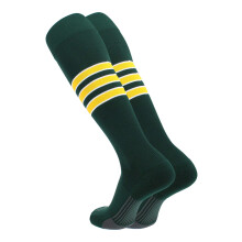 TCK Performance Baseball/Softball Sokken (Donkergroen/Wit/Goud Medium)