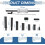 13pcs Slide Hammer Dent Puller Set, Automotive Dent Remover with 10lbs Slide Hammer 3