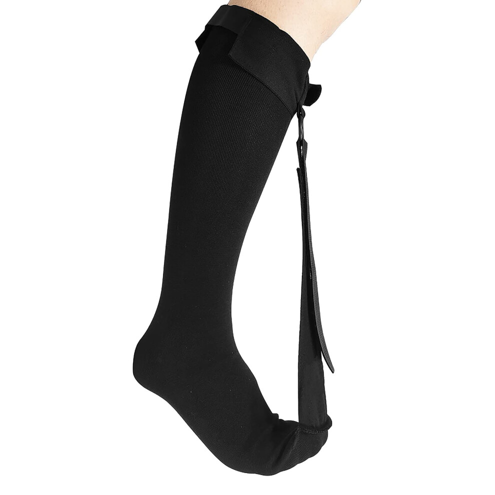 Plantar Fasciitis Sock Night Splint Foot Drop Brace Leg Calf Stretcher Compression Socks