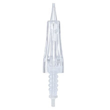 10 PCS 1RL Peranent ake Up Needle Cartridge With Safety ebrane for Cordless Tattoo achine Obre