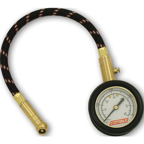 DTPG1 TirePro Dial Tire Gauge for Powersports , black 2