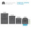 Architectural Mailboxes 6300RZ Oasis 360 Locking Parcel Mailbox with 2 5