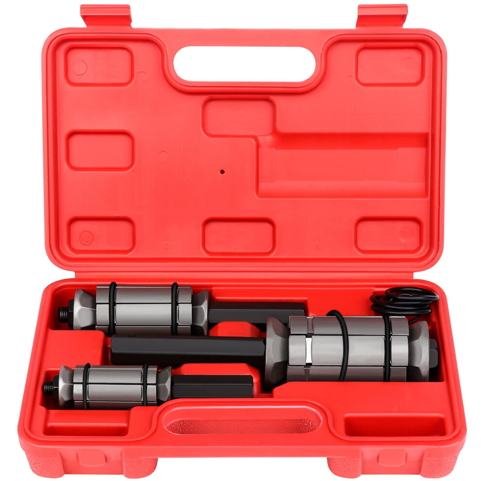 3Pcs Tail Pipe Expander Spreader Tool Set 1/18'' To 31/2'' Tail Pipe Tailpipe Expander Exhaust Muffler Spreader Tool Kit For Most Vehicles And Trucks 689788476407
