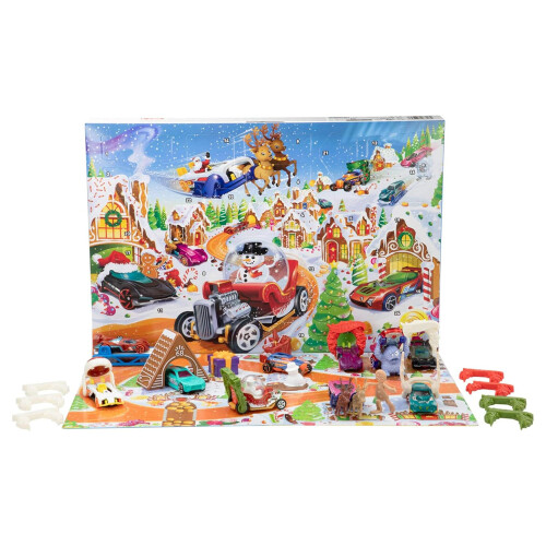 Hot Wheels Hot Wheels 2025 Advent Calendar Age 3+ Mattel JCB47