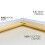 Milo Strelited Artist Canvas | 18x24 polegadas | 4 pacote | 1.5 4
