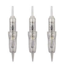 Permanent Makeup Cartridge Needles Disposable Tattoo Needles 1P 3P Fits for Permanent Makeup Machine Pen (1P0.25mm)