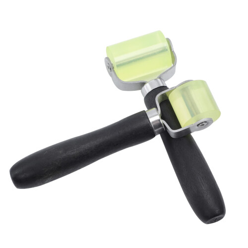 2pcs Home Wall Sticker Flat Roller Car Beauty Tool Insulation Film Flatten Roller Construction Roller for Easy Application