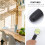 2pcs Home Wall Sticker Flat Roller Car Beauty Tool Insulation Film Flatten Roller Construction Roller for Easy Application 2