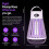 Zapper Pro 2 Pack Bug Zapper, Indoor  Outdoor, Cordless Rechargeable, 1500V High Voltage 4