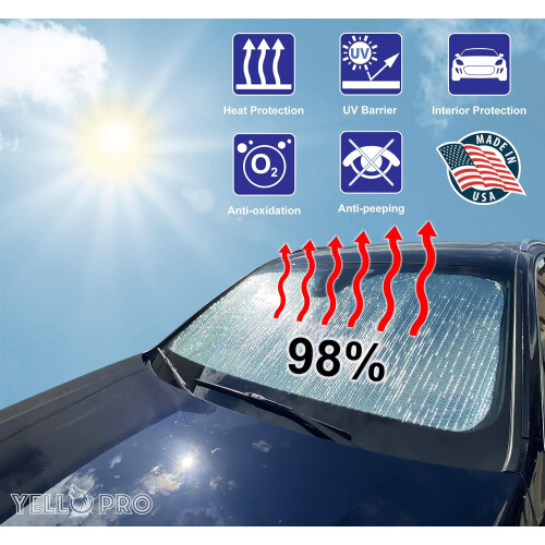 Custom Fit Windshield Sunshade for Mercedes Benz Sprinter 2007  , Freightliner 2