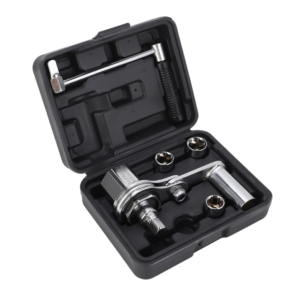 1/2In Torsion Multiplier Wrench Looseing Nuts 1:16 Gear Ratio Car Tire Nut Remover With 17Mm 19Mm 21Mm Sockets For Car Suv 689788479903
