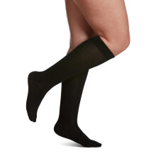 Women's Casual Cotton 146 Calf High Medical Compression Socks 1520mmHg