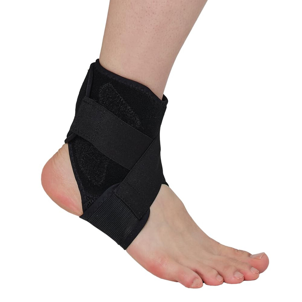 Ankle Support Brace  For Injured Ankle Protection and Sprain Support, Plantar fasciitis, Athletics, Injury Recovery, Joint Pain (Right)