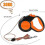 Retractable Dog Lead Extendable Leash Reflective Strong Tape with Non-slip Handle 16