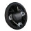 for Mini Cooper Steering Wheel Cover, Organic Leather Stretchy  Black Red 1