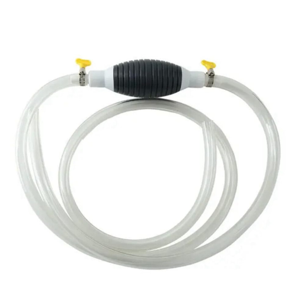 9.8Ft Gasoline Siphon Hose, Gas Oil Water Fuel Transfer Siphon Pump, Widely Use Hand Fuel Pump, Fuel Transfer Pump 689788481272