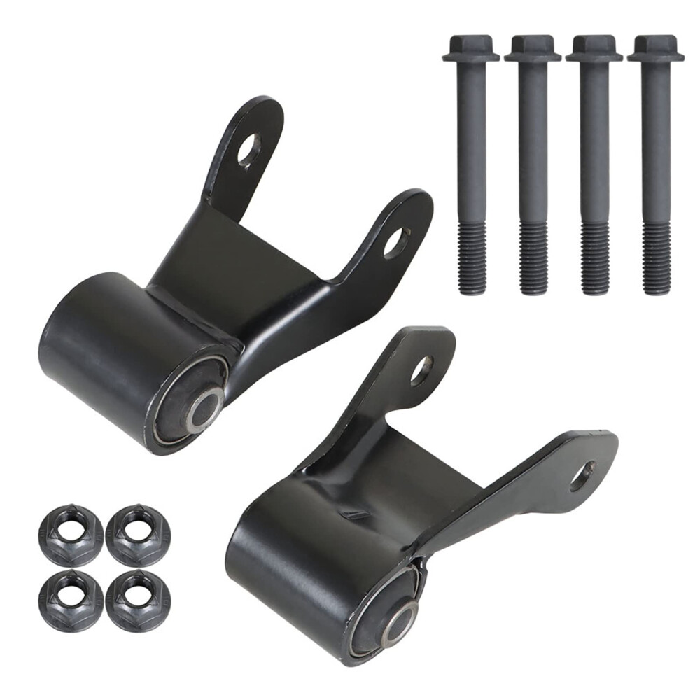 Leaf Spring Rearward Shackle Bracket Kit Replacement For Chevy Avalanche Silverado Suburban Replacement For Gmc Sierra Yukon 20002013 722029 689788481760