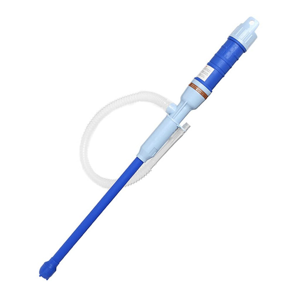 Electric Siphon Pump, Hand Fuel Transfer Pump Battery Powered, Gas/Oil/Fuel/Gasoline/Water/Liquid Transfer Siphon Pump (Blue) Blue 689788485256