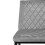 Living And Home (Grey) 2PCS Upholstered Bar Stools 5