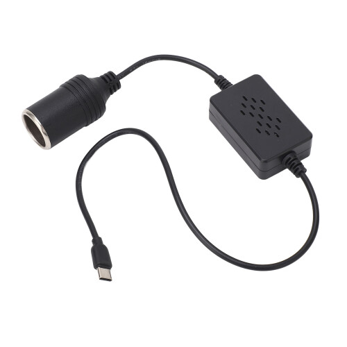 12V Auto-Zigarettenanzünder-Steckdosenadapter Typ-C 1A ABS