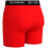 Reebok Reebok Ανδρικά Σκεπάσματα - Performance Boxer Briefs (4 Πακέτο), Μέγεθος Μedium, ΜαύροΚόκκινοΓκρι 5