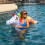 PoolCandy Aufblasbare Tier-Schwimmnudeln (Einhorn) 5