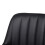 Living And Home (Black, PU Leather) 2PCS Upholstered Bar Stools 5