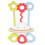Skip Hop Baby Sensory Toy Pull & Play Silver Lining Cloud Age 6m+ 5