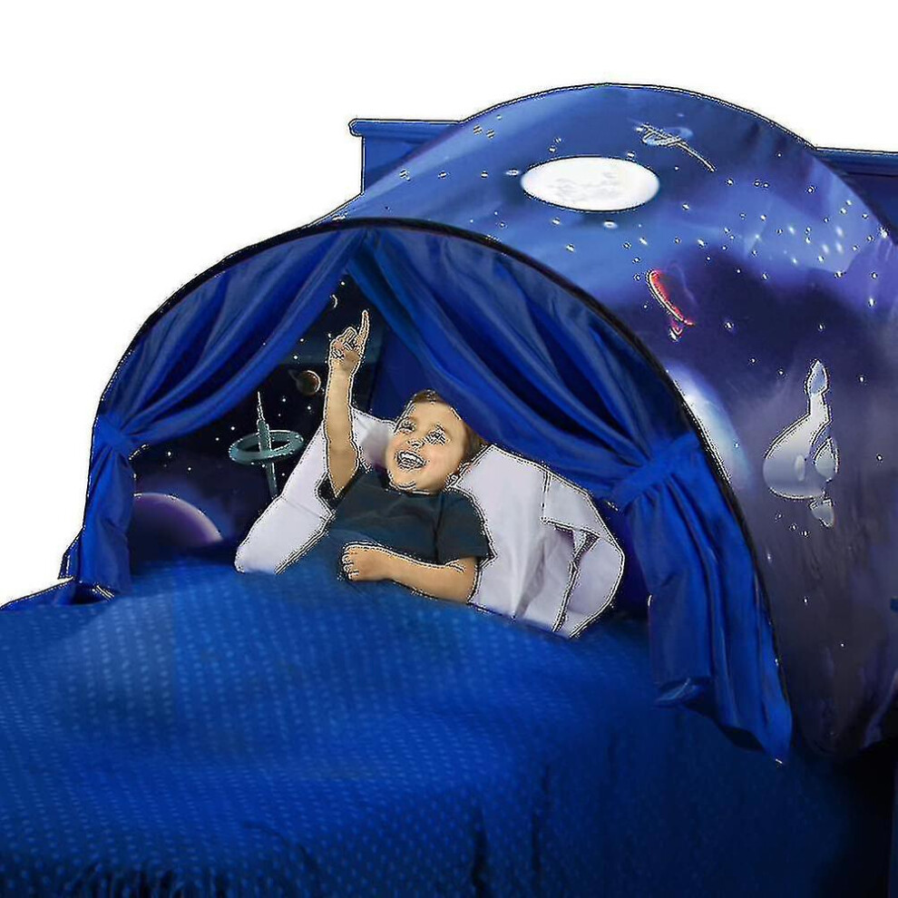 Kikidex (Winter Wonderland, One Size) Kids Dream Bed Tents, Winter Woderland Pop Up Bed Tent W