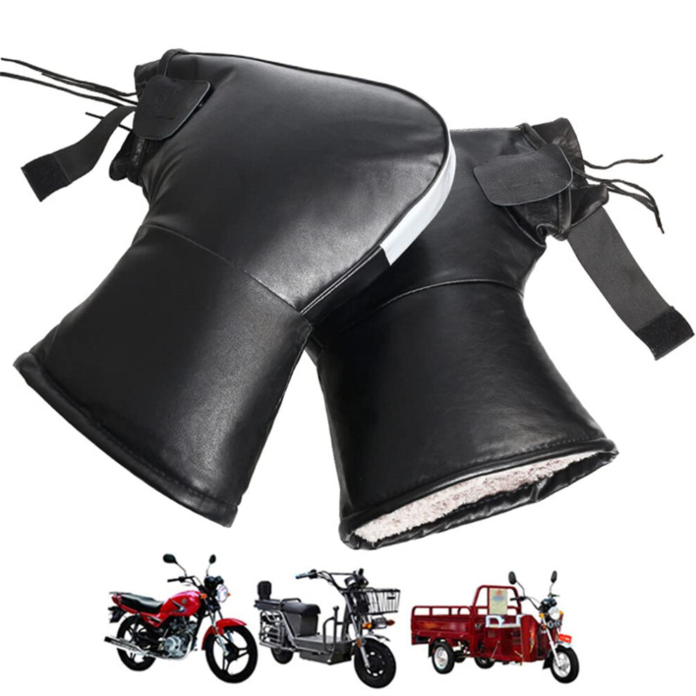 Handlebar Mittens Motorcycle Gloves Windproof Gloves With Reflective Strip Winter Warm Thermal Glove 689788485928