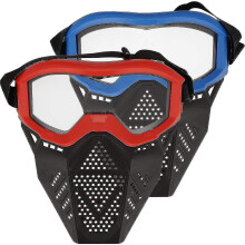 (As show, One size) 2 Pack Tactical Mask Compatible With Nerf Rival, Apollo, Zeus, Khaos, Atlas, Artemis Blasters Rival Mask