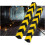 Garage Wall Protector Foam Wall Corner Guard Rubber Corner Protectors, 80x10x0.6cm, Reflective Stripe 3
