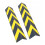 Garage Wall Protector Foam Wall Corner Guard Rubber Corner Protectors, 80x10x0.6cm, Reflective Stripe 1