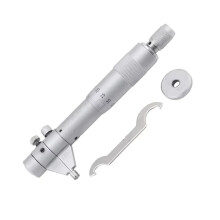 Inside Micrometer Measure Vernier Caliper Internal Diameter Gage Gauge Tool 530mm Range 0.01mm Accurate Inside Micrometer(with Box)