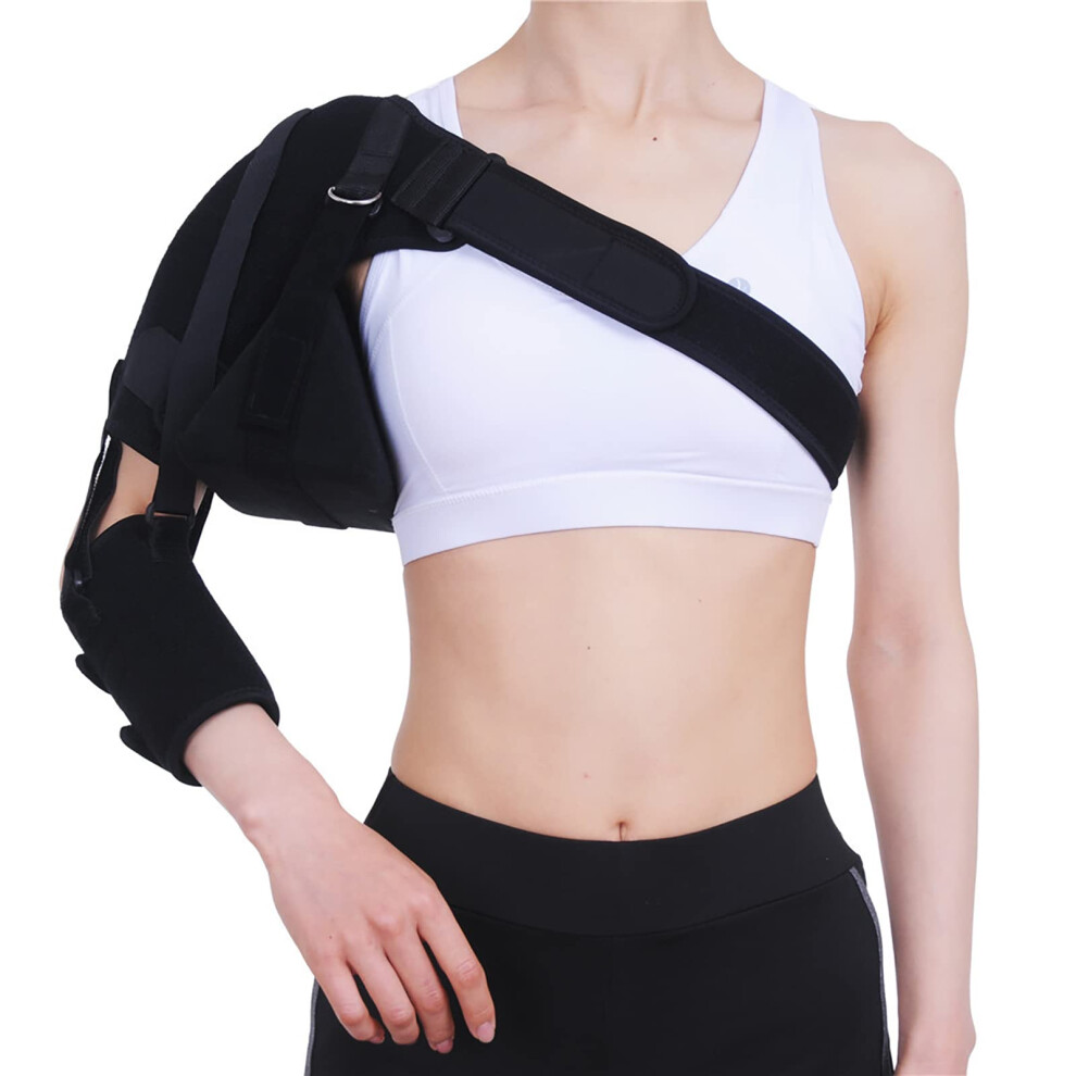 Shoulder Arm Sling Brace, Support Arm Sling with Adjustable Straps and Armpit Pillow