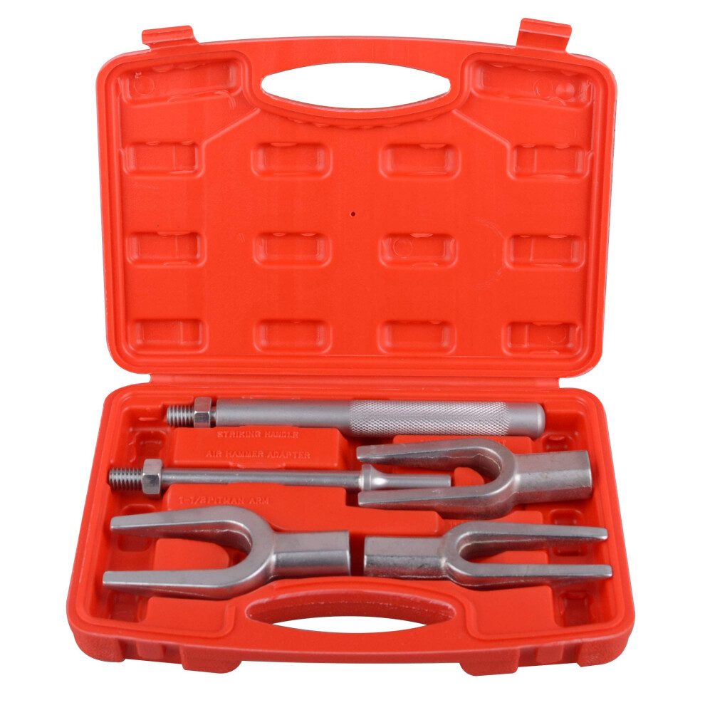 5 Piece Pickle Fork Tool Set,Ball Joint Separator Pitman Arm Separator And Tie Rod Removal Tool Kit For Separating Ball Joints/Pitman Arms/Tie Rods 689788488448