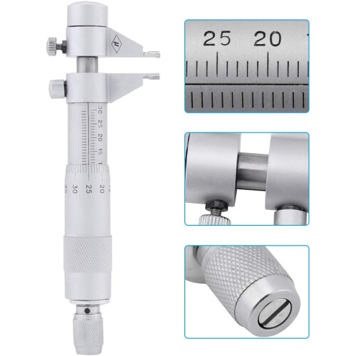 Inside Micrometer Hole Bore Internal Diameter Gage Gauge 530mm Range 0.01mm Accuracy 2