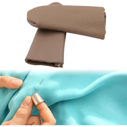 Finger Protectors, Protective Sleeve, Finger Cots, Thimble Guards Tools for Hand Quilting 1
