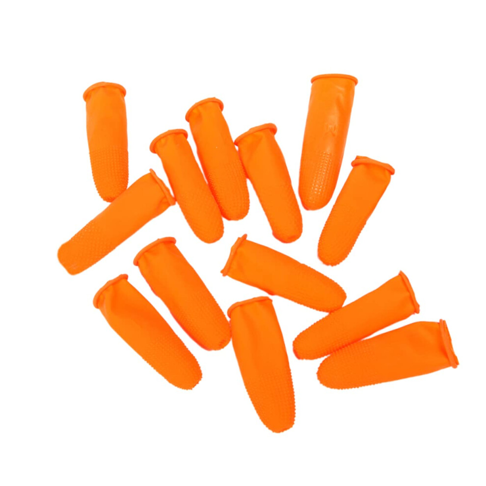 Fingertip Covers Latex Large Size Antislip For Manicures Craft And Chalkboard Writing 689788489674