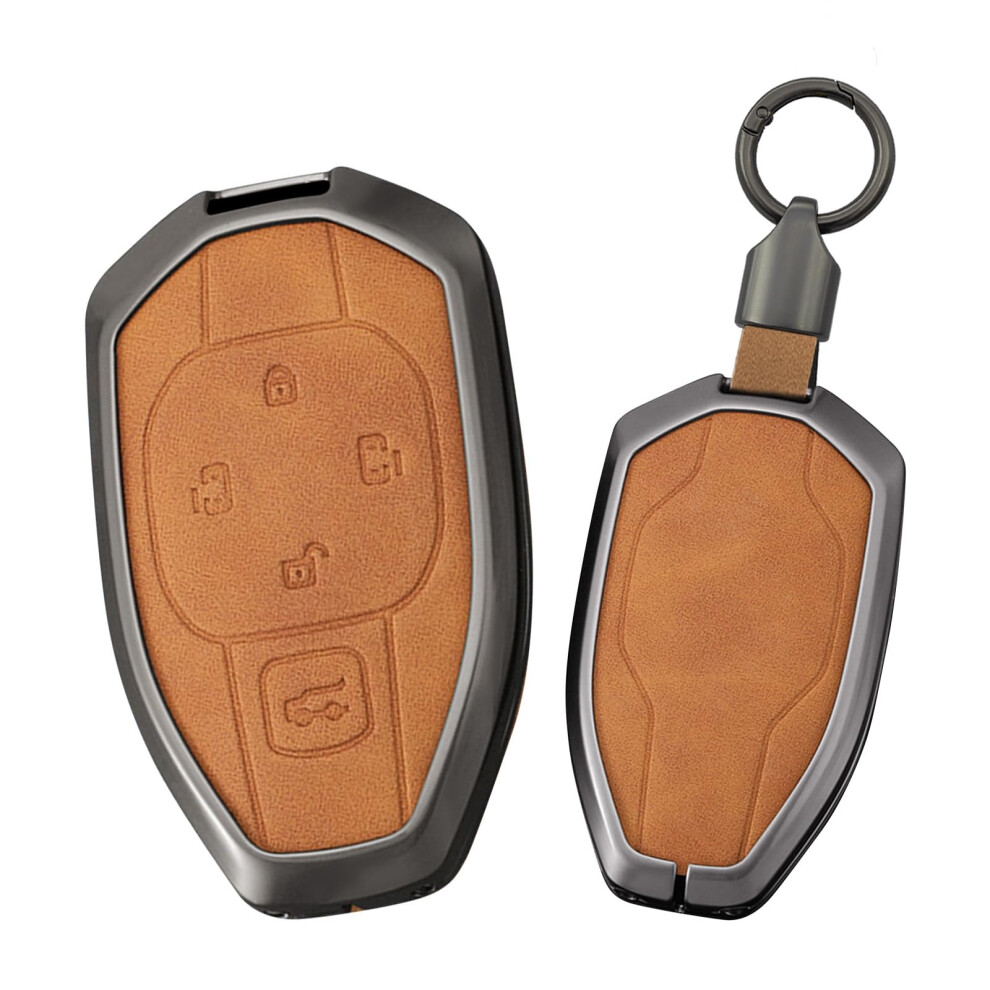 Smart 5 Button Key Fob Cover Compatible With Trumpchi Gac Gs8 Empow J11 J16 Accessories 689788490823