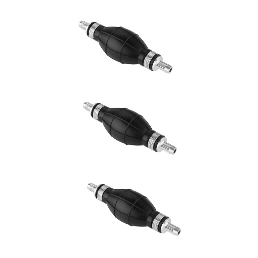 Manual Siphon Pump, 4Pcs Oil Transfer Hand Pump Siphon Pump Car Universal Fuel Pump 689788490625
