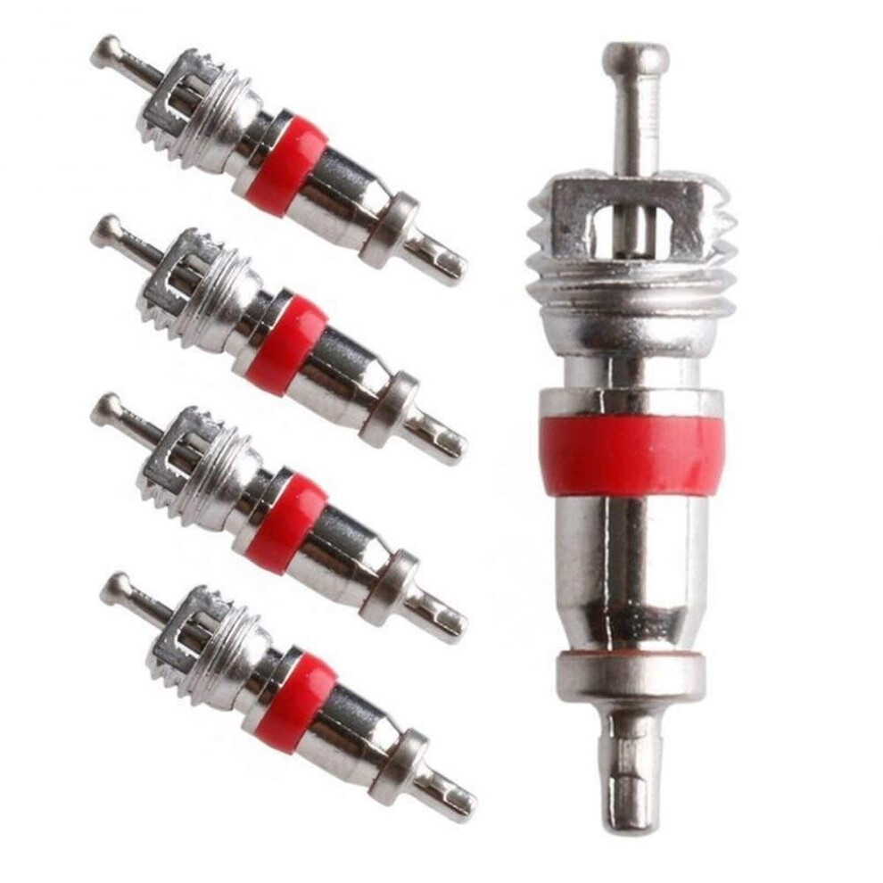 20Pcs Tire Valve Stem Core Suitable For Trucks, Automobiles, Motorcycles Bicycles, Zinc Alloy 689788494012