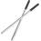 2Pcs Torsion Spring Winding Rods for Adjusting Replacing Diameter 1.2cm Hardware Solid Steel 3