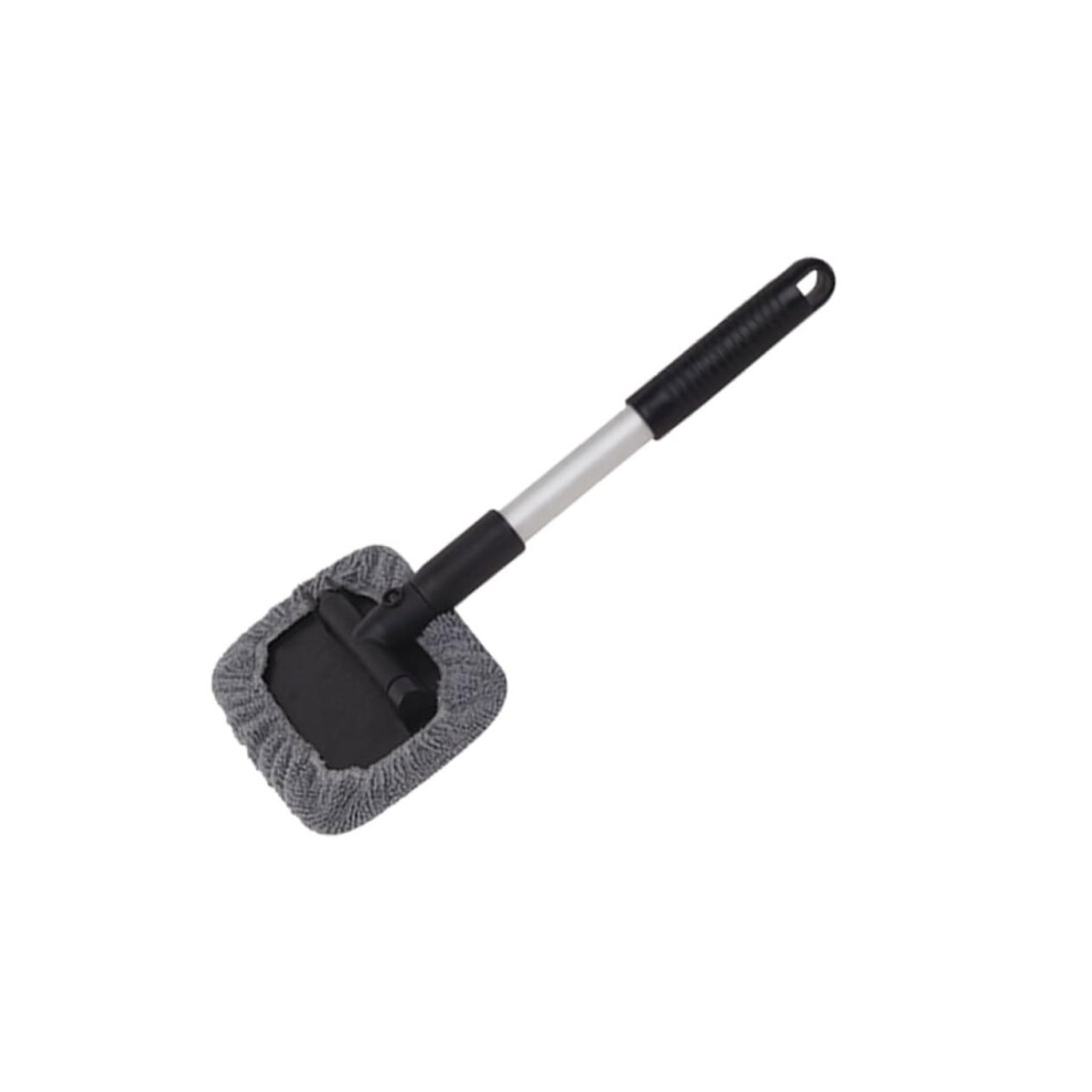 Aluminium Alloy Telescopic Handle Glass Wiper 180 Rotation Windshield Car Window Cleaning Mop (Car Window Cleaner Tool) 689788494883