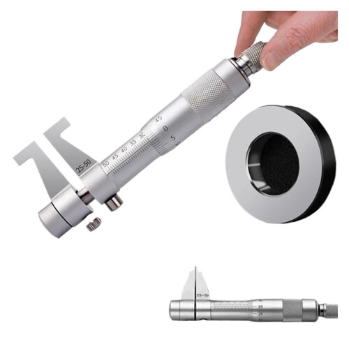 Inside Micrometer Inside Micrometer Internal Diameter Metric Screw Carbide Gauge Precision Measuring(75100mm) 1